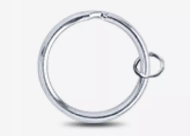 Split Ring Silver