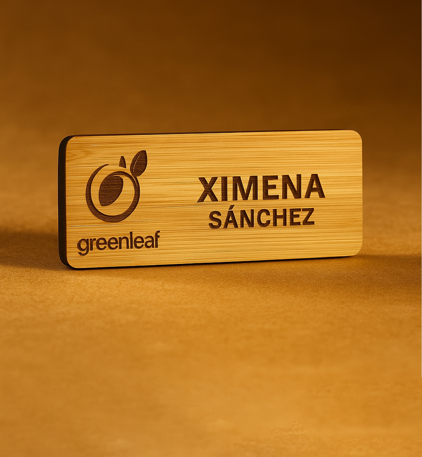 Epoxy Name Badge: Detailing Professionalism
