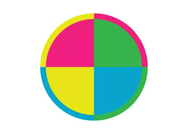 4  colours