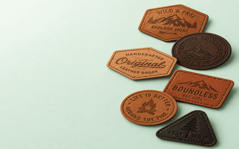Custom printed patches
