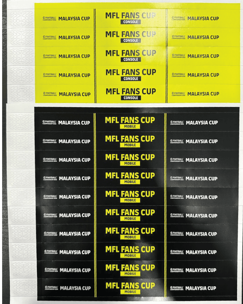 Custom printed product labels